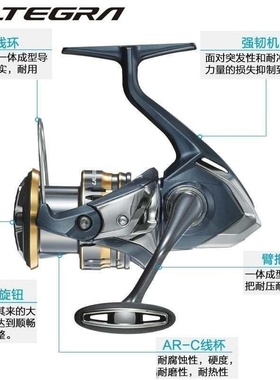 25新款/禧玛21SHIMANO诺ULTEGRA 尤特加矶钓高速浅线杯远投纺车轮