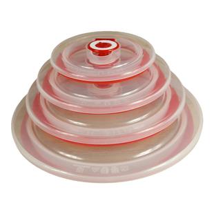 硅胶保鲜盖碗盖pp塑料盖子密封盖微波炉加热盖圆形盖通用简奥