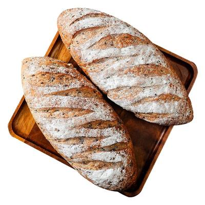 康泉黑麦杂粮大列巴切片无加蔗糖