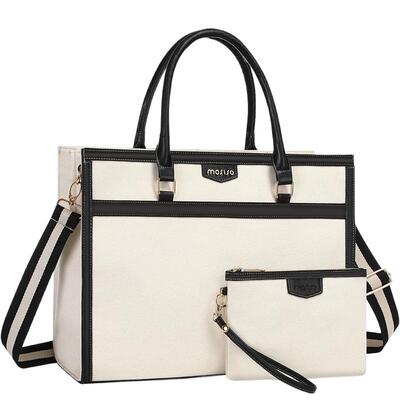 mosiso帆布托特手提包大容量