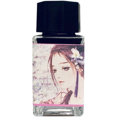 金粉彩色墨水彩墨钢笔蘸水笔染卡