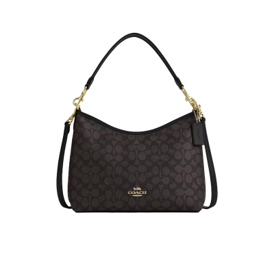 【自营】COACH/蔻驰LAUREL31大号流浪包女包经典老花手提包单肩包