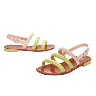 Melissa梅丽莎秋季款女士平底凉鞋时尚休闲果冻凉拖33972