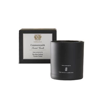 丽思卡尔顿酒店香薰蜡烛黑兰花家用卧室香氛进口礼盒