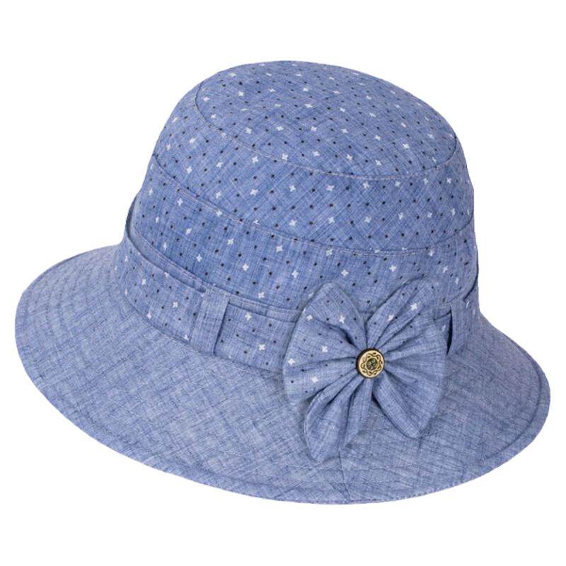 帽子女夏天防晒帽户外太阳帽遮脸遮阳帽女中老年人渔夫帽女士盆帽