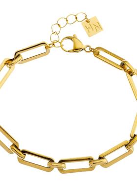 重工手链18K镀金时尚欧美轻奢