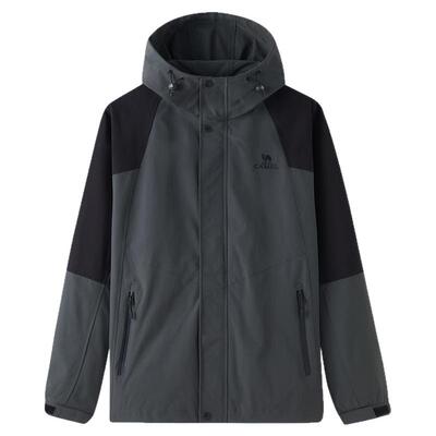 骆驼软壳衣外套男款25春秋