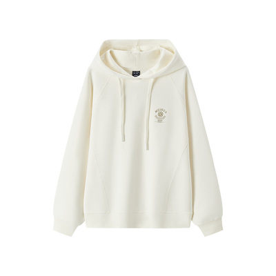 梅花系列森马宽松插肩袖卫衣女