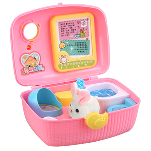 儿童玩具快乐小鸡养成屋仿真可爱过家家女童女孩萌宠生日礼物3岁6