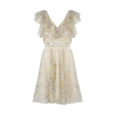 JONIbyBEB野仙踪桑蚕丝连衣裙