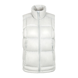 MAMMUT猛犸象Glacier女士户外徒步登山休闲轻量保暖羽绒马甲背心