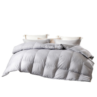 富安娜羽绒被95白鹅绒被子春秋被芯子母被学生宿舍加厚被褥冬厚被