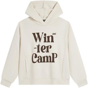 特步连帽卫衣女2025年官方冬季休闲女装长袖运动上衣976428930274