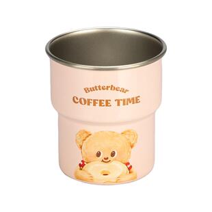 【摩登主妇&黄油小熊】316不锈钢漱口杯刷牙杯儿童洗漱牙具杯牙缸