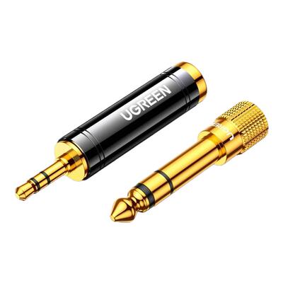 绿联吉他话筒耳机转接头