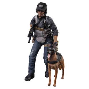 JEU【现货】MINITIMES 1/6兵人模型美军海豹突击队带狗 M029手办