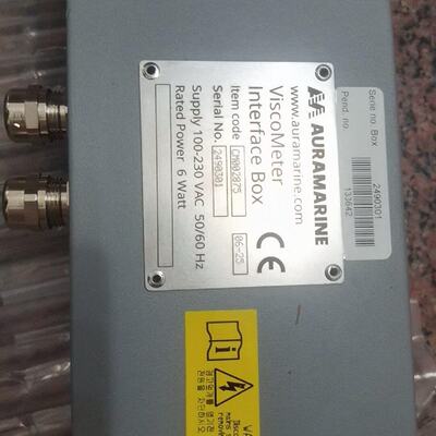 AURAMARINE粘度计接口盒 ViscoMeter In议价