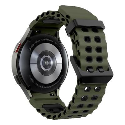 适用三星watch8/7/6海洋硅胶表带