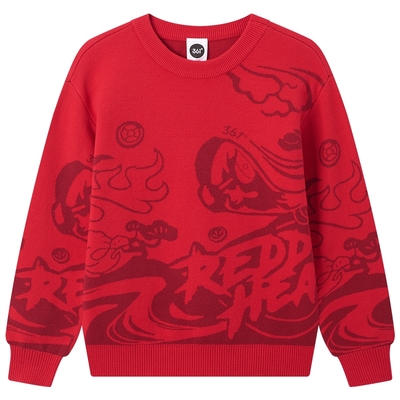 361°童装男/女圆领仿毛衫