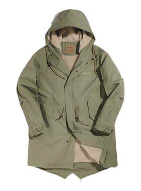 马登工装美式复古军版派克服风衣