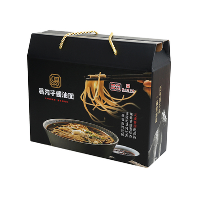 【现货速发】江陵特色易沟子酱油面汤料袋装礼盒装早餐宵夜速食面