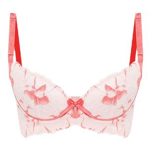 莱特妮丝聚拢内衣显大平胸专用3/4小杯蝶形保养短文胸加厚F1264