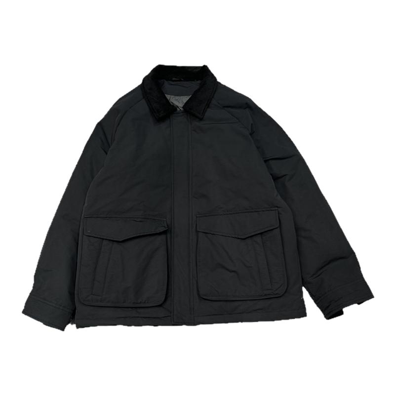 日系复古翻领简约文艺羽绒服