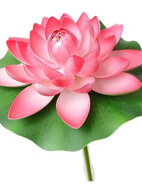 带杆仿真荷花叶荷塘月色舞蹈表演