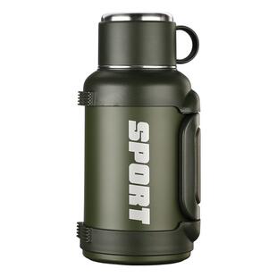 琪虎保温杯大容量316不锈钢户外便携车载水壶大号全钢保温壶泡茶