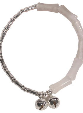 s925银竹节古风手链原创手作