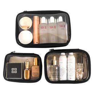 网红ins风超火大容量随身小便携透明防水化妆包女旅行洗漱收纳袋