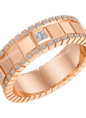 TWINSLULU滚轮方块戒指