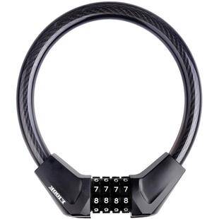 ETOOK自行车锁密码锁电动车电瓶车单车加粗钢缆小巧便携式环形锁