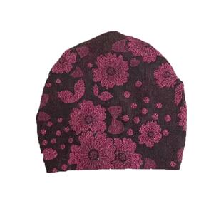 夏季薄款帽子女款新款印花弹力帽包头家居帽洋气短发遮白发头巾帽