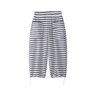 虾酱麻麻男童裤子春装2026新款中大童运动裤儿童直筒宽松休闲长裤