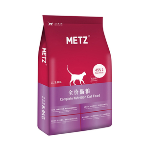 土猫宠物 METZ玫斯无谷物低敏鲜肉全猫粮6.8kg全价成幼猫主粮