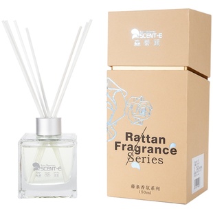 森蒂菲家用香氛精油无火藤条香薰卫生间酒店助眠除臭清新剂150ML
