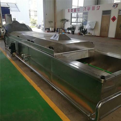 全自动 素毛肚漂烫机 海带扣漂烫设备 藕片漂烫流水线 华远