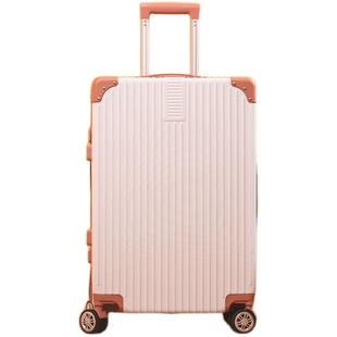 2024新款潮流旅行箱男20寸小型密码箱大学生拉杆箱万向轮行李箱子