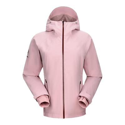 骆驼熊猫系列户外三合一冲锋衣女款2025秋季新款防风防水收腰外套