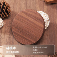 Wooden coasters can be personalized and engraved with DIYlogo pictures. They are cute, heat-resistant and heat-insulating table props thumbnail 3