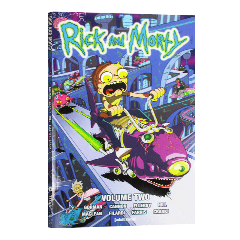 瑞克与莫蒂漫画2 Rick and Morty Volume Two 英文原版同名卡通动画 美国科幻情景喜剧 英文版进口原版英语书籍