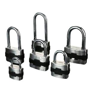 好汉挂锁宿 舍防盗锁仓库铁门挂锁防水防锈锁头不锈钢挂锁带防尘