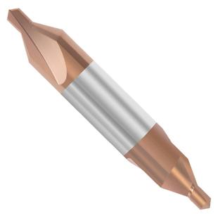 整体钨钢双头中心钻硬质合金倒角钻A型加长定心定位打孔中心钻头