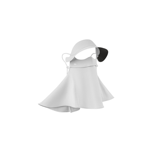 蕉下全脸防晒面罩女士帽子护颈一体口罩防紫外线脸基尼帽檐冰薄夏