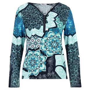 Long sleeved loose fitting shirt for women女士长袖宽松衬衫