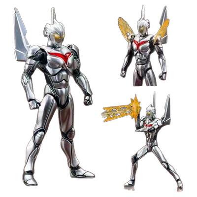 SHF诺亚奥特曼手办闪耀光辉赛罗扎基关节可动儿童玩具布莱泽人偶