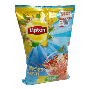 立顿柠檬茶粉1000g*2袋装速溶柠檬红茶港式茶饮冲饮果汁粉