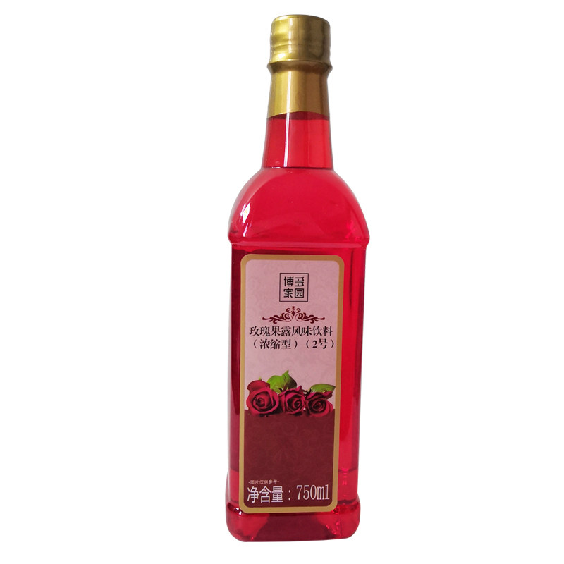 博多家园玫瑰果露风味糖浆奶茶