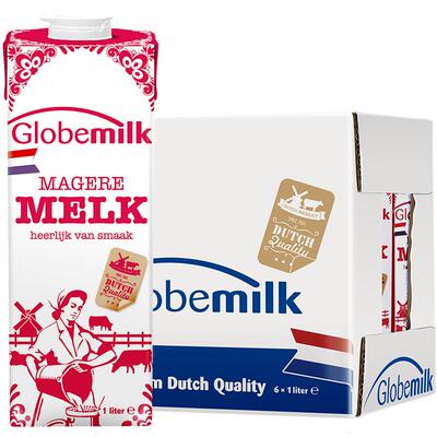Globemilk荷高天然脱脂牛奶